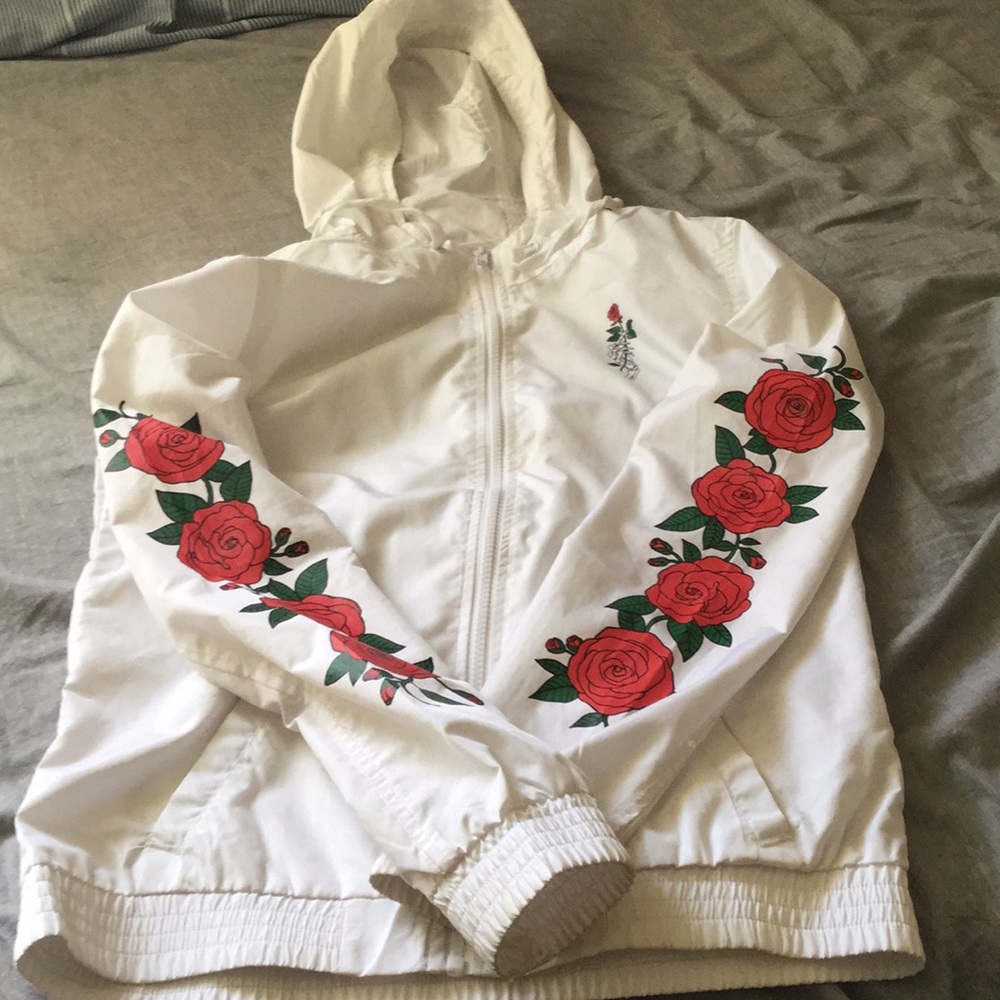 Empyre white windbreaker